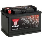 Yuasa YBX3000 12V 75Ah 650A YBX3086