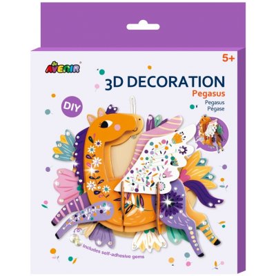 AVENIR Kreativní sada 3D dekorace Pegas – Hledejceny.cz