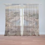 Sablio Záclony Řím Vatikán Svatopetrské náměstí: 2ks 150x250cm – Hledejceny.cz