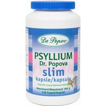 Dr. Popov Psyllium SLIM 120 kapslí