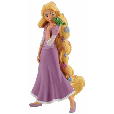 Bullyland Na vlásku princezna Rapunzel s květinami 12 cm – Zboží Mobilmania