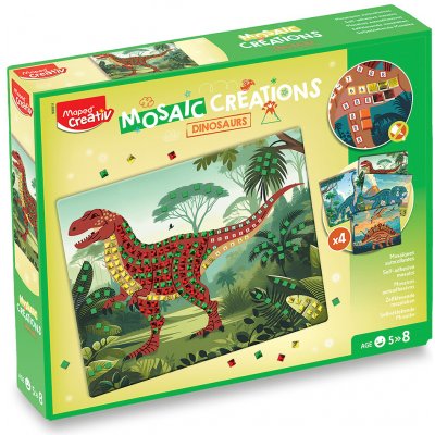 Maped Creativ Mosaic Creations kreativní sada Dinosaurs – Hledejceny.cz