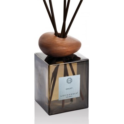 Locherber Milano Vonný difuzér s tyčinkami Speciální edice dřevěné víčko ve tvaru oblázku Inuit 2500 ml – Hledejceny.cz