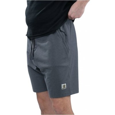 Nash Kraťasy Make It Happen Badge Shorts Grey Marl – Zboží Mobilmania