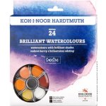 Koh-i-noor vodové barvy brilantní 24 barev – Zboží Dáma Koh-i-noor vodové barvy brilantní 24 barev – Zboží Dáma