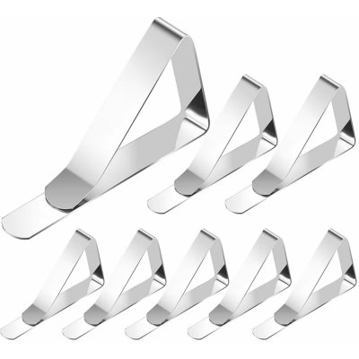 TextilCentrum Spona na ubrus TABLECLOTH CLAMP nerezová 4,5x7,4x5cm – HobbyKompas.cz