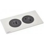 Legrand DISQIN 2P+T USB A+C 654743 – Hledejceny.cz