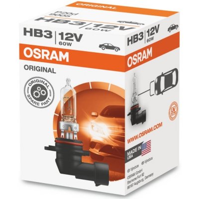 Osram Original HB3 P20d 12V 60W – Zboží Mobilmania