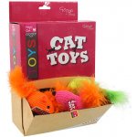 Magic Cat myška bavlna s catnip 6cm – Zboží Mobilmania