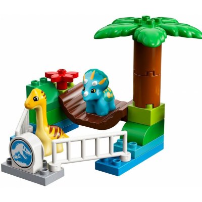 LEGO® DUPLO® 10879 Jurský svět Gentle Giants Petting Zoo – Zboží Živě