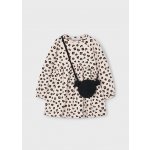 Šaty s dlouhým rukávem a kabelkou Bear smetanové MINI Mayoral – Zboží Dáma