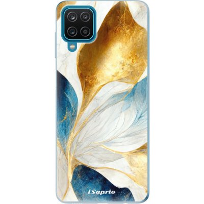 Pouzdro iSaprio - Blue Leaves - Samsung Galaxy A12 – Zbozi.Blesk.cz