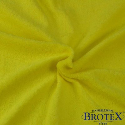 Brotex prostěradlo froté citrón 90x200 – Zboží Mobilmania