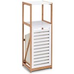 Zeller Koupelnový regál s košem na prádlo, bambusový – Sleviste.cz