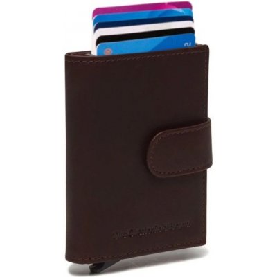 The Chesterfield Brand Kožená peněženka pouzdro na karty RFID C08.038101 Loughton hnědá – Sleviste.cz