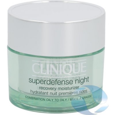 Clinique Superdefense (Night Recovery Moisturizer Combination To Oily Skin) 50 ml – Sleviste.cz