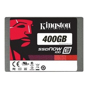 Kingston SSDNow E100 400GB, 2,5", SATAIII, SE100S37/400G