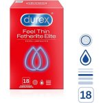 Durex Feel Thin Extra Lubricated 18 ks – Hledejceny.cz