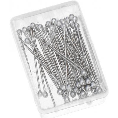 Galanterie Špendlíky nerezové s kapičkou 0,59 x 26 mm 50 ks – Zboží Dáma