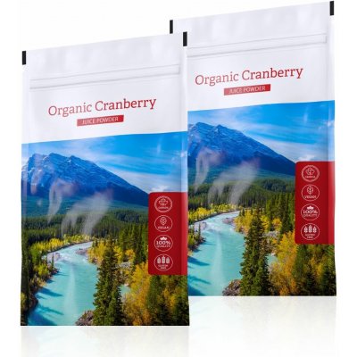 Energy Cranberry Juice Powder 2 x 100 g – Hledejceny.cz