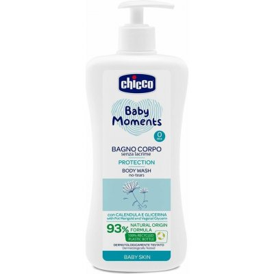 CHICCO Sprchový gel, Baby Moments Protection 0m+ 750 ml – Zboží Dáma