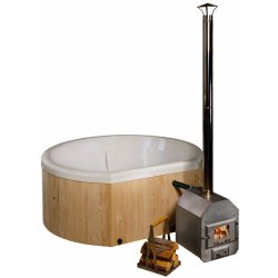 Deokork Dřevěná káď Hot tub WAVE 900L