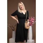 Mušelínové šaty Luka černá – Zboží Mobilmania