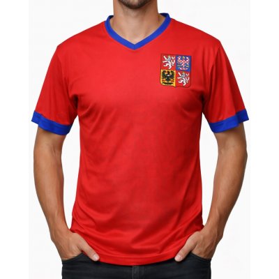 Fajntričko OWN Fotbalový dres Česká republika červený dotisk na zadní stranu dresu JMÉNO+ČÍSLO – Zboží Dáma