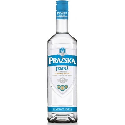 Vodka Pražská Jemná 30% 0,5 l (holá láhev)