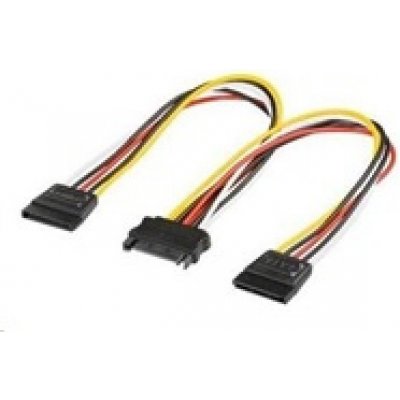 PREMIUMCORD SATA napájecí k HDD rozdvojka 2x SATA, kfsa-21 – Zboží Živě