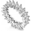 Prsteny Royal Fashion stříbrný rhodiovaný prsten Třpytivé lístky HA GR42 SILVER