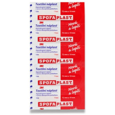 Spofaplast Textilní náplast 72 x 19 mm 5 ks – Zboží Dáma