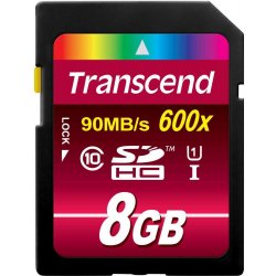 Transcend SDHC 8 GB Class 10 TS8GSDHC10