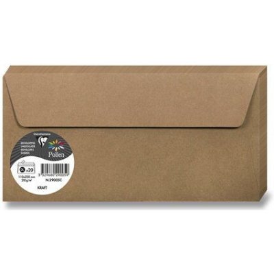 Dárková obálka Clairefontaine DL - kraft, 1 ks – Hledejceny.cz