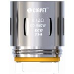 Cigpet Eco-T14 žhavící hlava pro ECO12 0.12ohm 1 ks – Hledejceny.cz