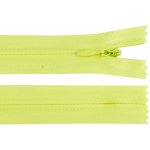 Spirálový zip skrytý No 3 délka 35 cm, malé, 229 žlutá neon – Hledejceny.cz