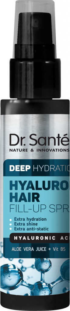 Dr. Santé Hyaluron Hair Deep Hydration vlasový sprej pro suché vlasy 150 ml