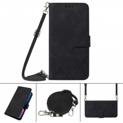 AppleKing s popruhem ve stylu crossbody iPhone 12 mini černé – Zboží Mobilmania