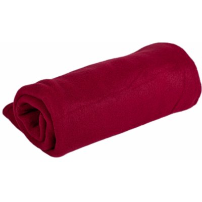 TiaHome Deka Fleece bordó 150x200 – Zboží Dáma