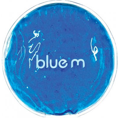 BlueM Gelový polštářek chladicí i hřejivý kolečko 10 cm – Hledejceny.cz