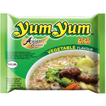 YumYum Instantní nudlová polévka se zeleninovou příchutí 60g