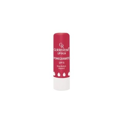 Golden Rose Pomáda na rty lip balm ovocná pomegranate SPF15 4,60 ml – Zboží Mobilmania