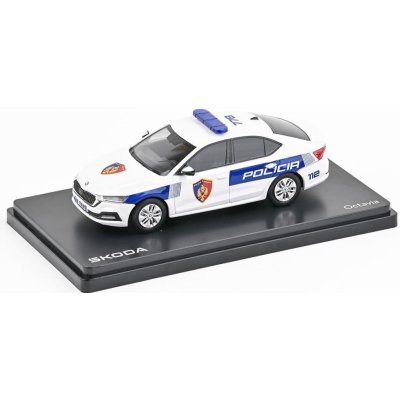 Abrex model Škoda Octavia IV 2020 Policie Albánie 1:43 – Zboží Mobilmania