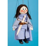 Mašek umělecká výroba Loutka dřevěná Středověký princ 20 cm – Sleviste.cz