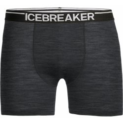 Icebreaker Mens Anatomica Boxers Jet HTHRBlack