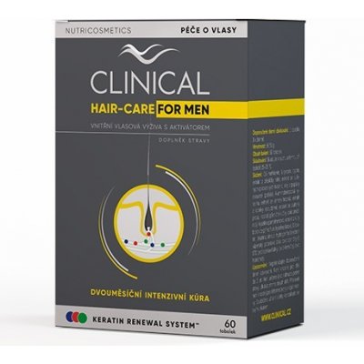 Clinical Hair-Care for Men 2 měs.kúra 60 tobolek