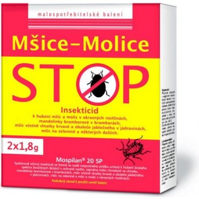 Agro Praktik Mšice-molice stop 2x1,8 g – Zboží Mobilmania
