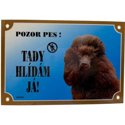 Dafiko Tabulka Pudl hnědý – Zboží Mobilmania