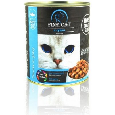Fine Cat pro kočky s rybou 830 g – Zboží Mobilmania