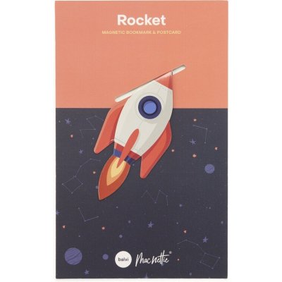 Flexibilní magnetická záložka Macnettic, Raketa – Hledejceny.cz